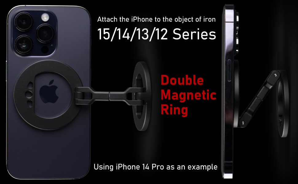 Amazon.com: Double Magnetic Ring Phone Holder – Gym Phone